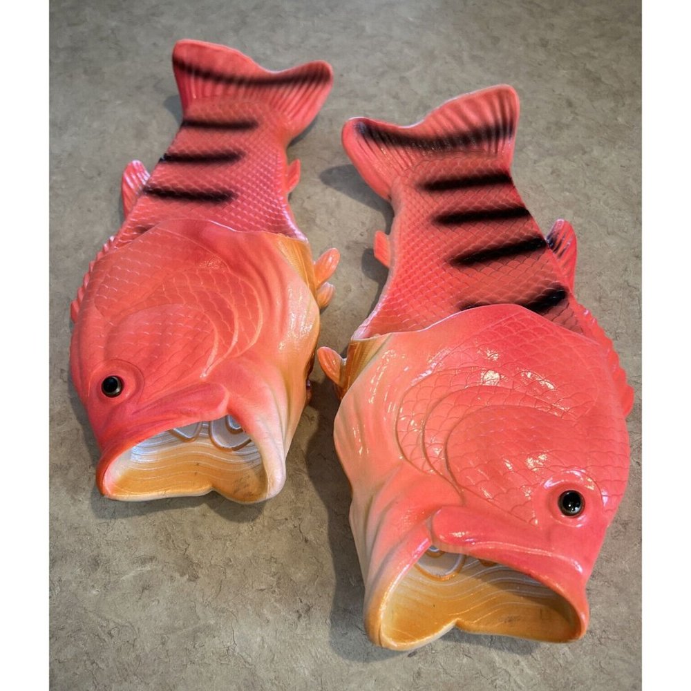 Coddies Original Salmon Fish Flip Flops Eur Size 38/39 Women’s 8 - Mens 6